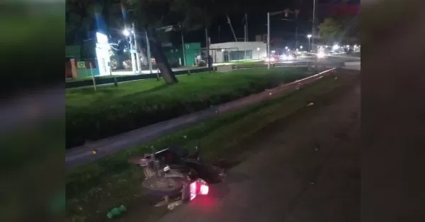 Un muerto y un herido tras un accidente en moto en Granadero Baigorria 